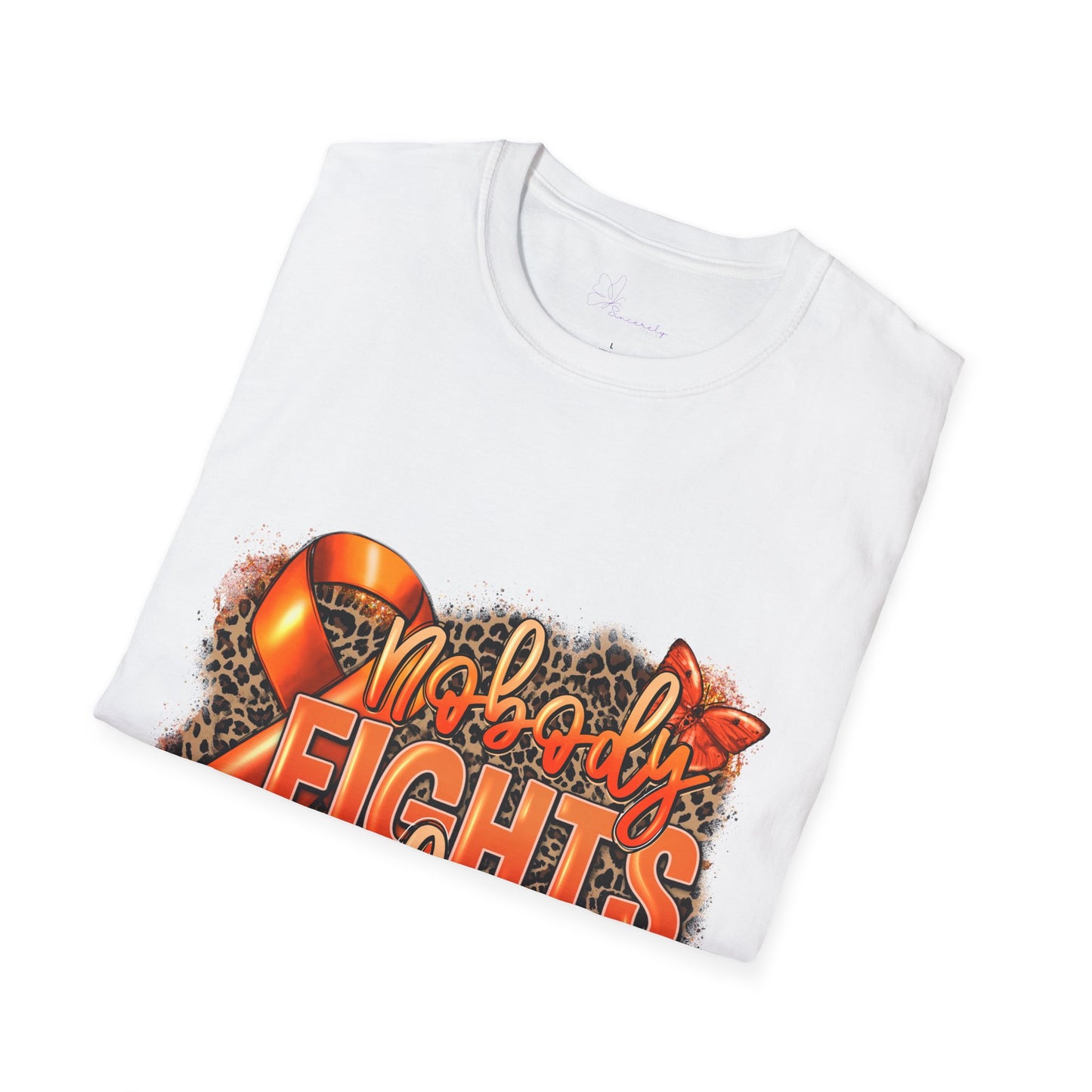 Nobody Fights Alone T-Shirt-Orange