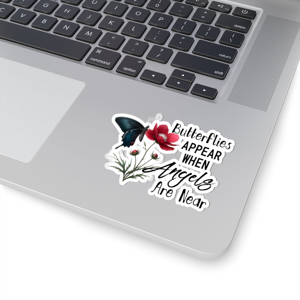 Butterflies Appearing Kiss-Cut Stickers