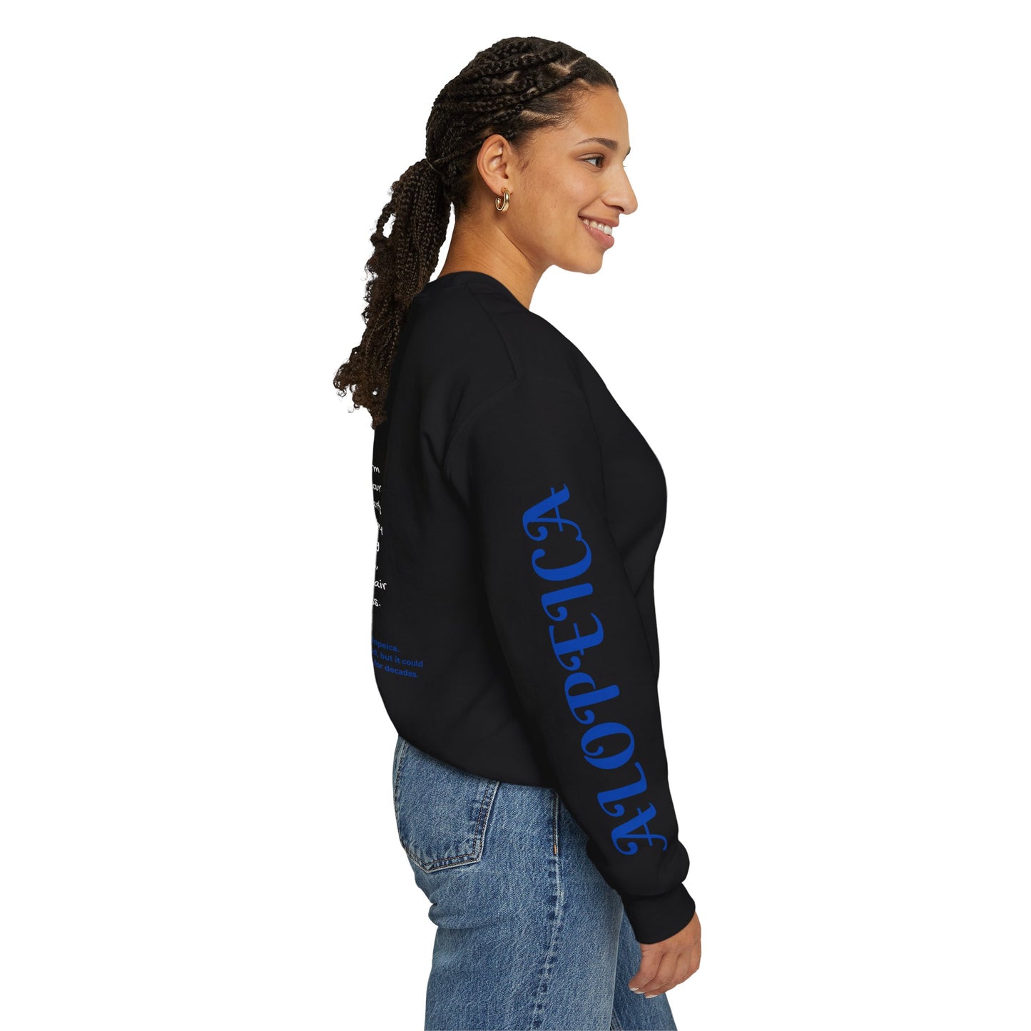 Alopecia Awareness Crewneck Sweatshirt