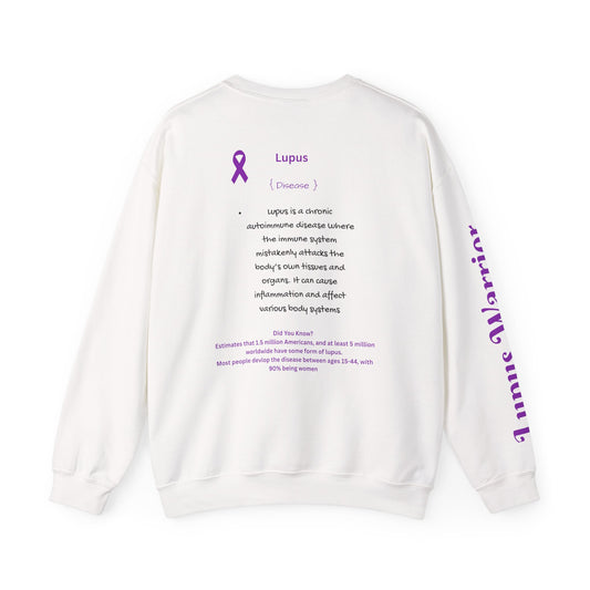 Lupus Awareness Crewneck Sweatshirt