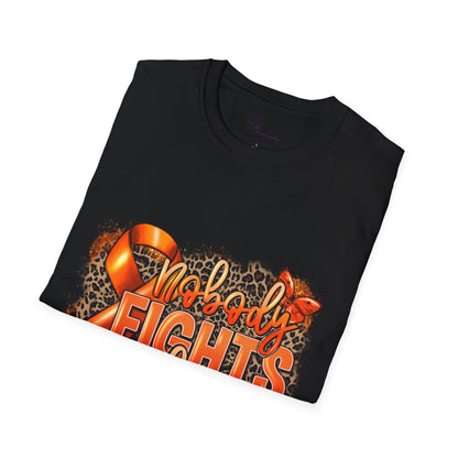 Nobody Fights Alone T-Shirt-Orange