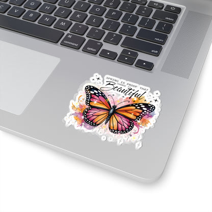 Beautiful Spring Butterfly Stickers