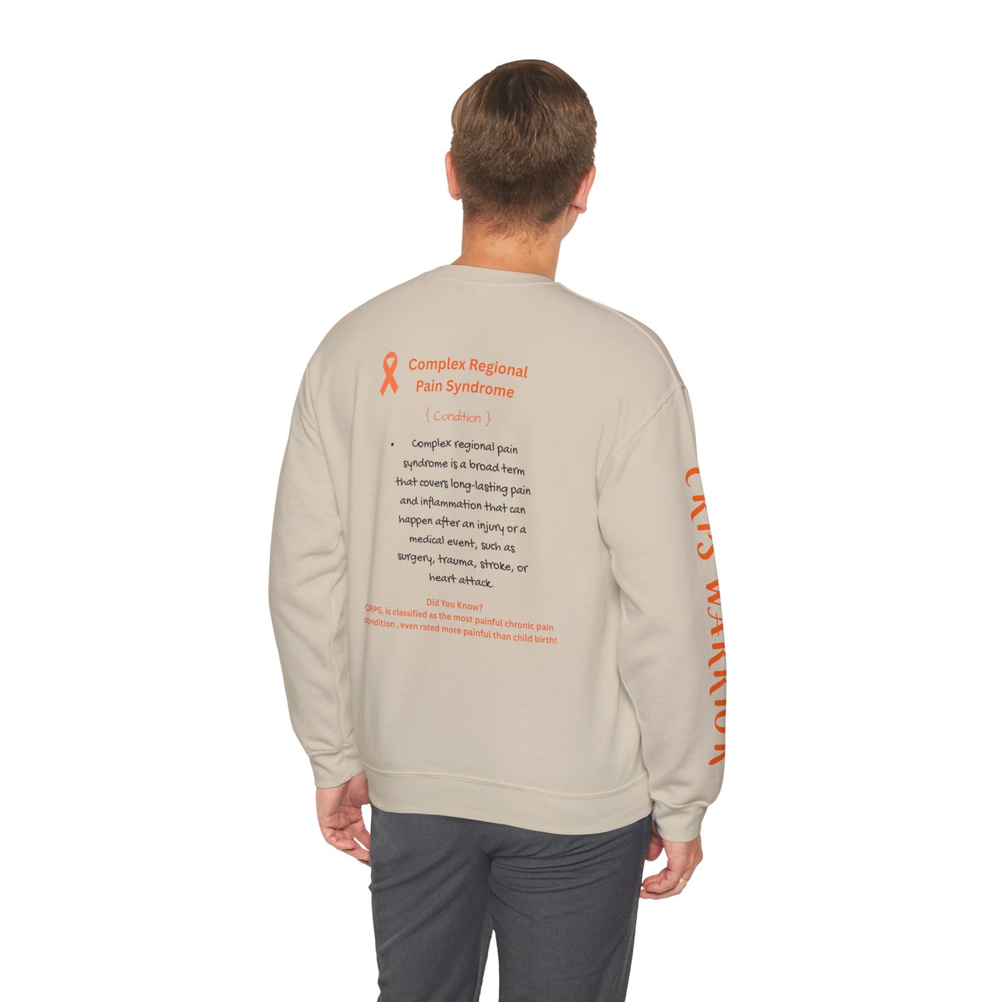 CRPS Awareness Crewneck Sweatshirt