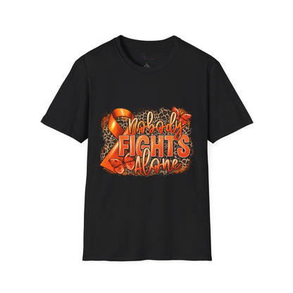 Nobody Fights Alone T-Shirt-Orange