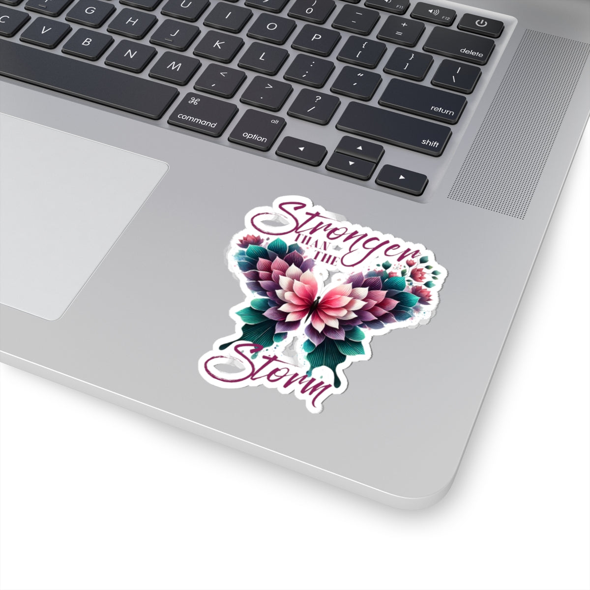 Floral Butterfly Kiss-Cut Stickers