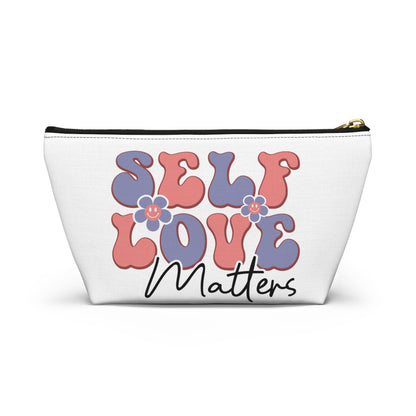 Travel Bag - Self Love Matters Accessory Pouch w T-bottom