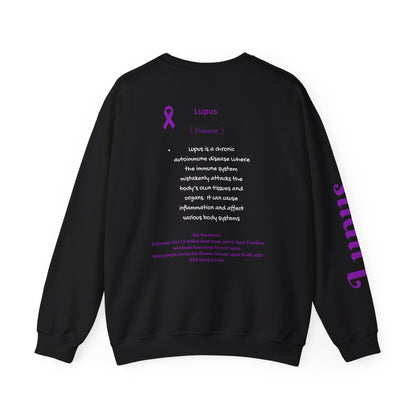 Lupus Awareness Crewneck Sweatshirt