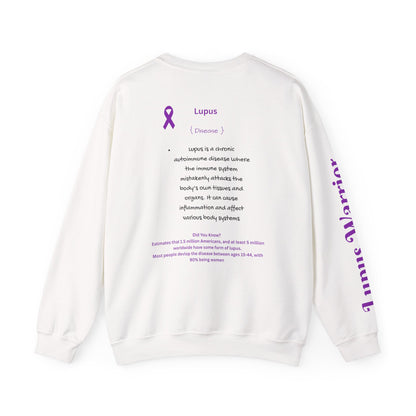 Lupus Awareness Crewneck Sweatshirt