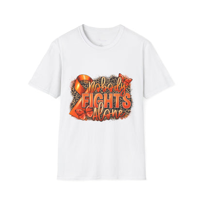 Nobody Fights Alone T-Shirt-Orange