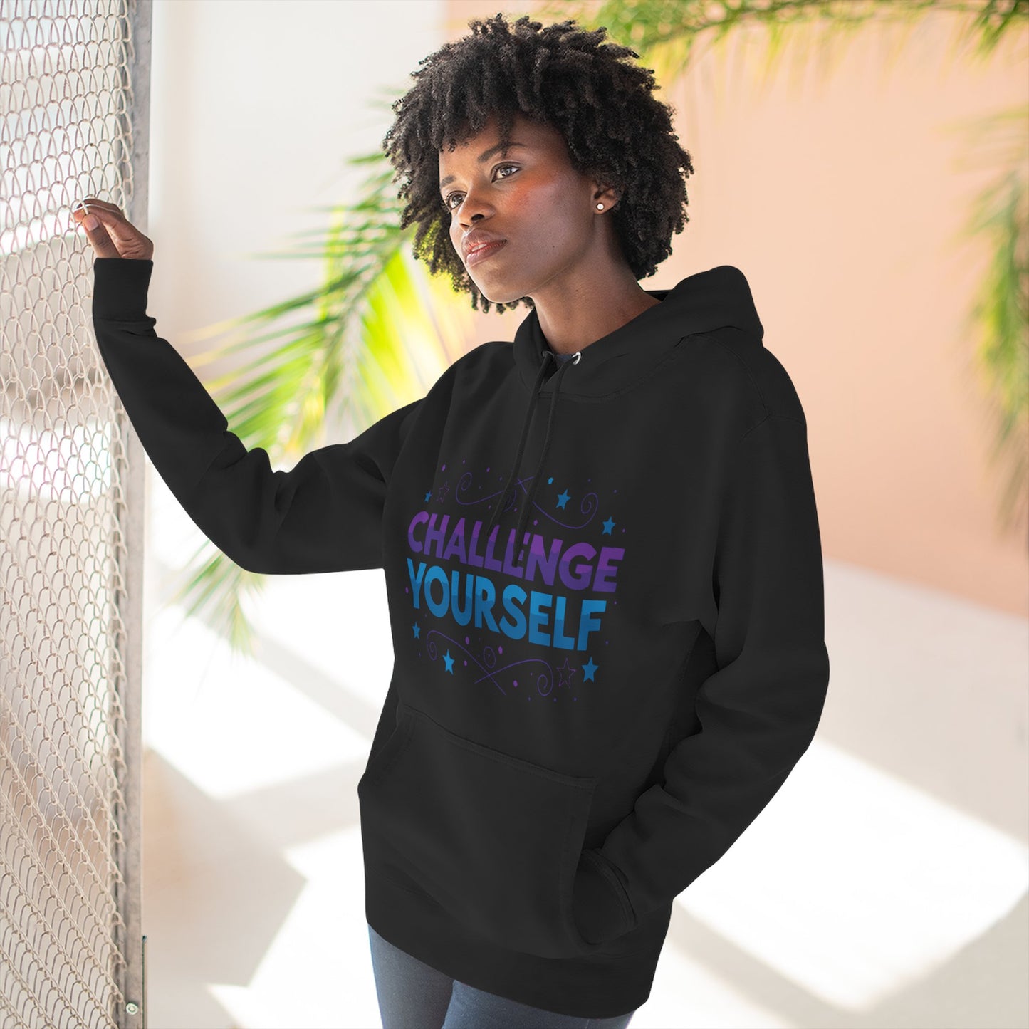 Challenge Yourself Fleece Hoodie