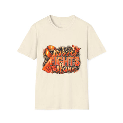 Nobody Fights Alone T-Shirt-Orange