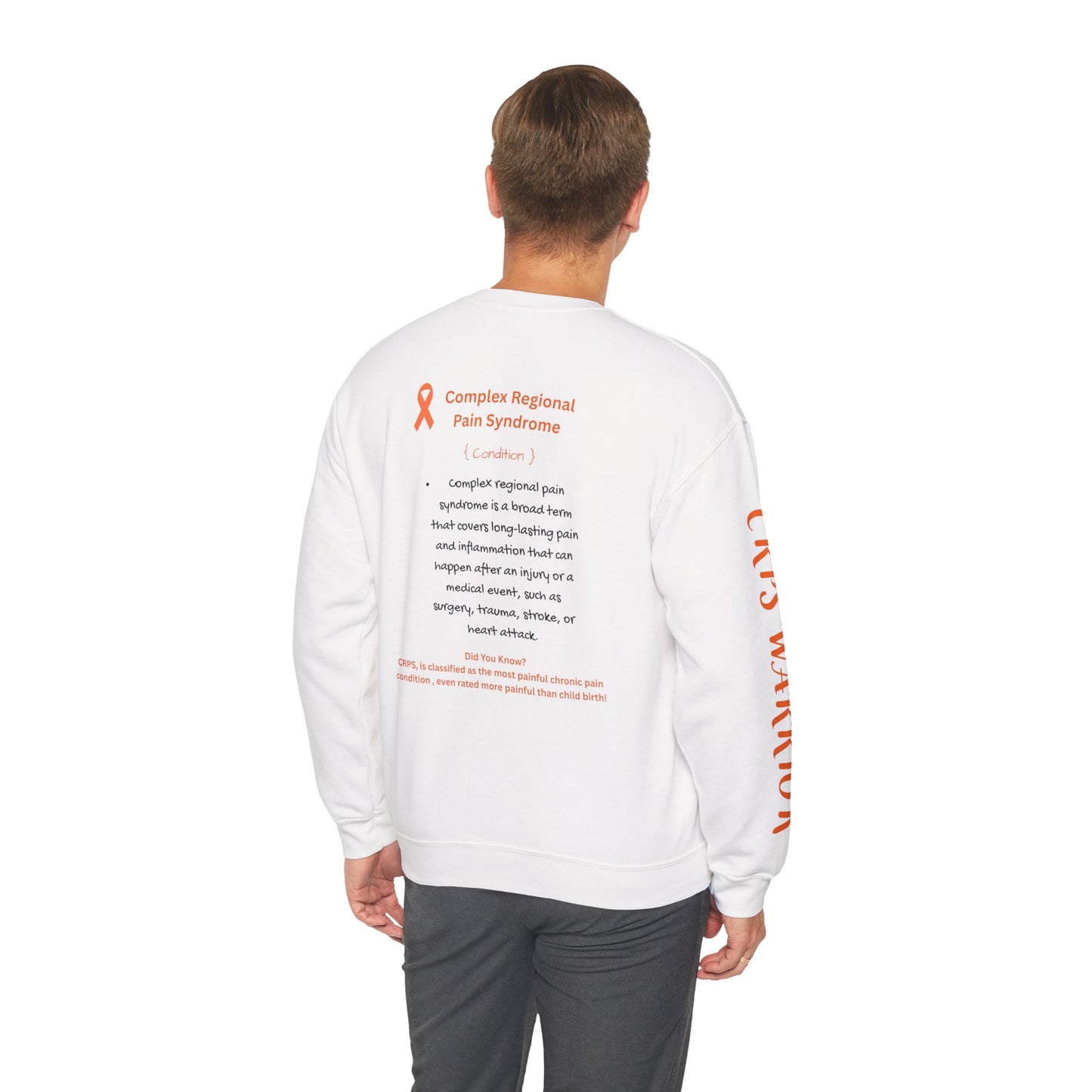 CRPS Awareness Crewneck Sweatshirt