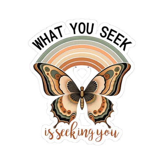 Colorful Butterfly Inspirational Kiss-Cut Stickers