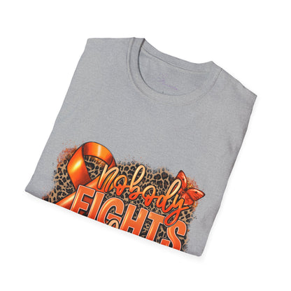 Nobody Fights Alone T-Shirt-Orange